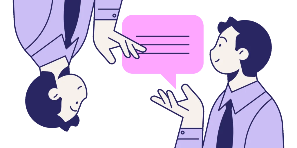 Persona hablando consigo misma, ilustrando el monólogo interior en el aprendizaje de idiomas